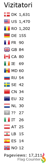 Statistici vizitatori
